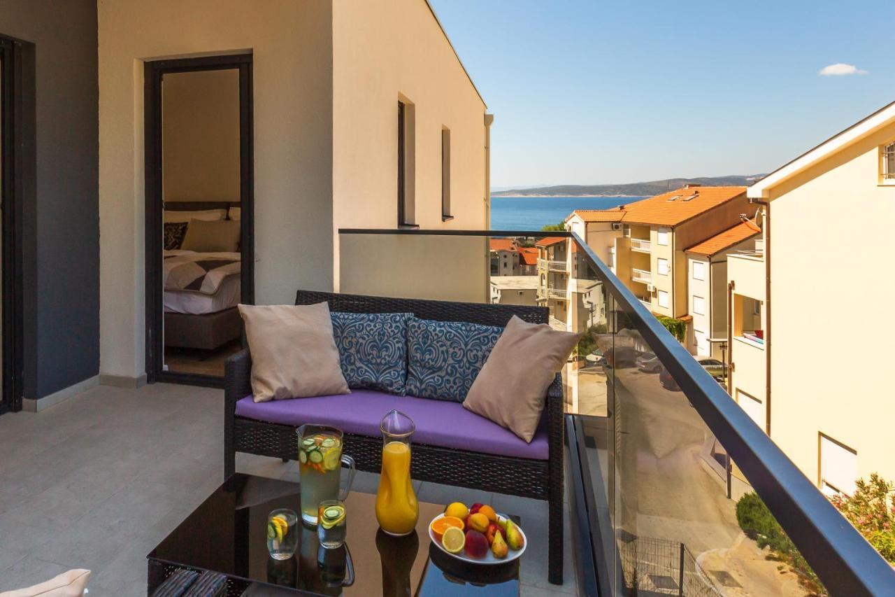 Luxury 2 Bedroom Apartment With Sea View Baska Voda Ngoại thất bức ảnh