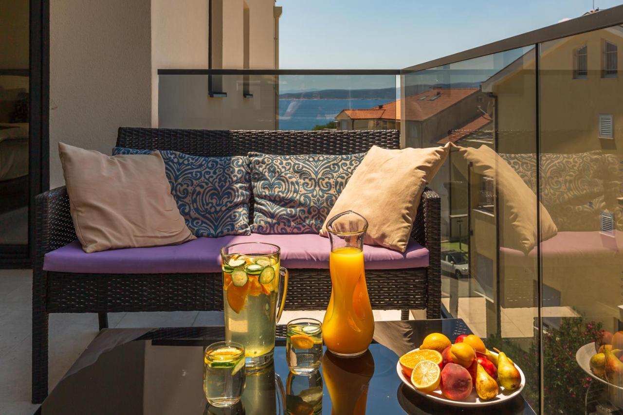 Luxury 2 Bedroom Apartment With Sea View Baska Voda Ngoại thất bức ảnh